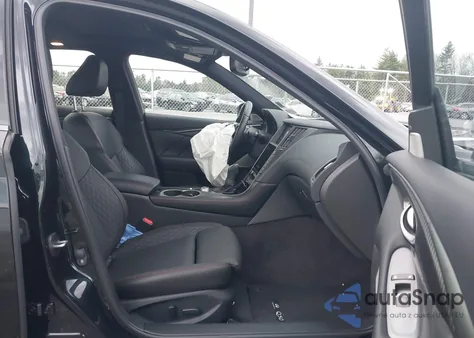 2024 Infiniti Q50 Red Sport 400 Awd z USA, uszkodzony, nr VIN JN1FV7DR2RM680442